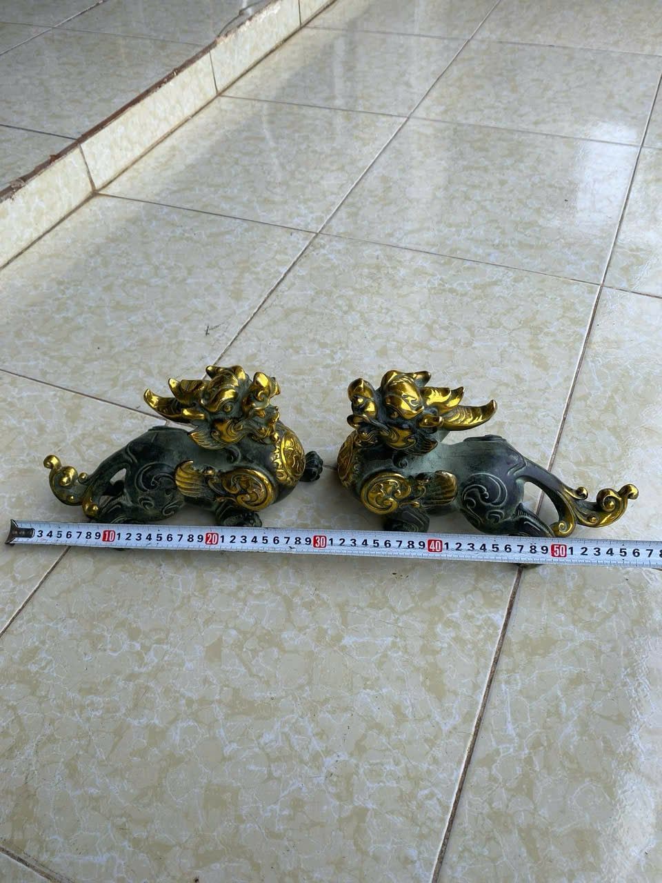  Cặp Tỳ Hưu Đồng Có Cánh BKMECN-9358 