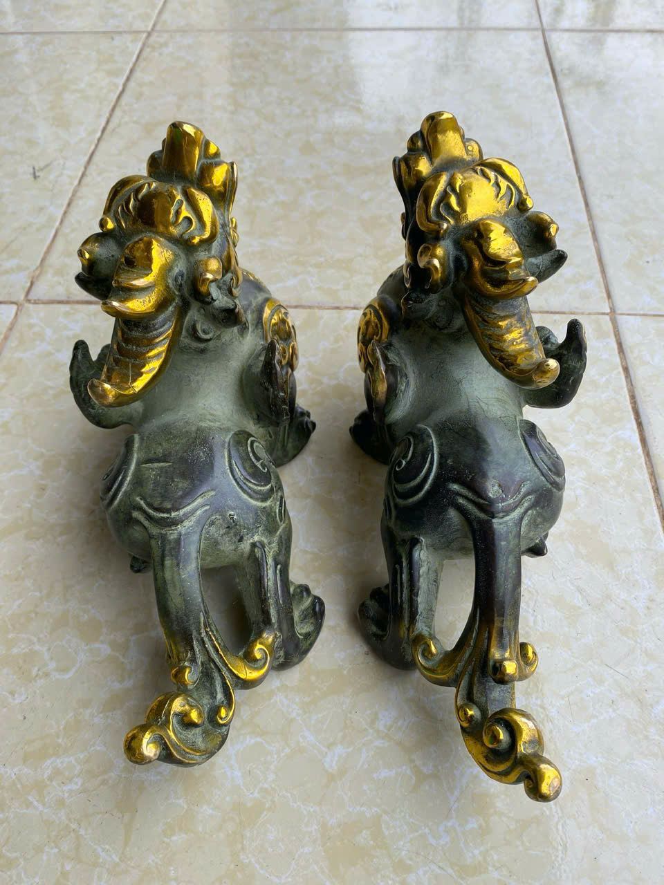  Cặp Tỳ Hưu Đồng Có Cánh BKMECN-9358 