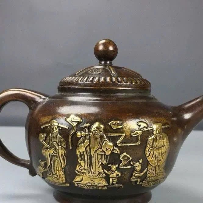  Ấm Đồng Phúc Lộc Thọ BKMECN-9362 