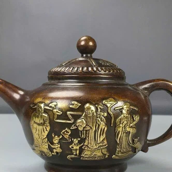  Ấm Đồng Phúc Lộc Thọ BKMECN-9362 