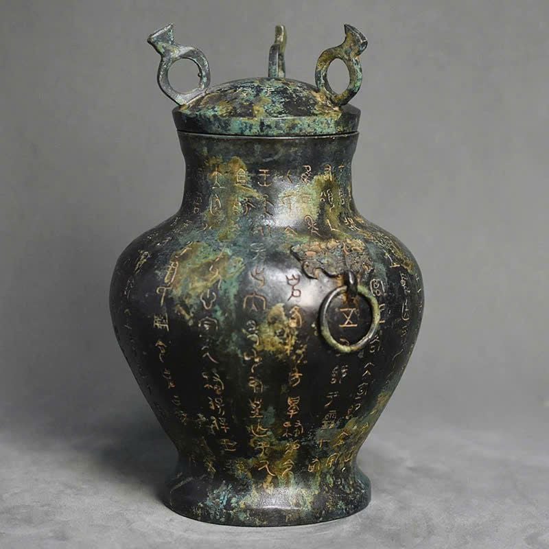  Bình đồng xanh độc đáo BKMECN-9353 