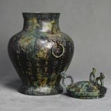  Bình đồng xanh độc đáo BKMECN-9353 