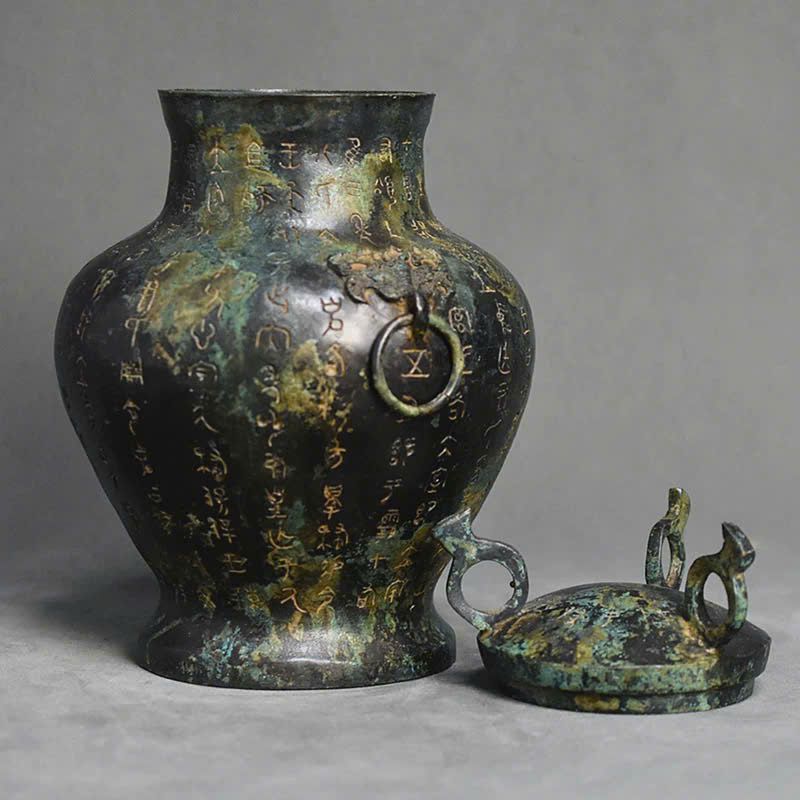  Bình đồng xanh độc đáo BKMECN-9353 