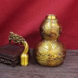  Hồ lô phong thuỷ đồng hoạ tiết rồng phượng BKMECN-9354 