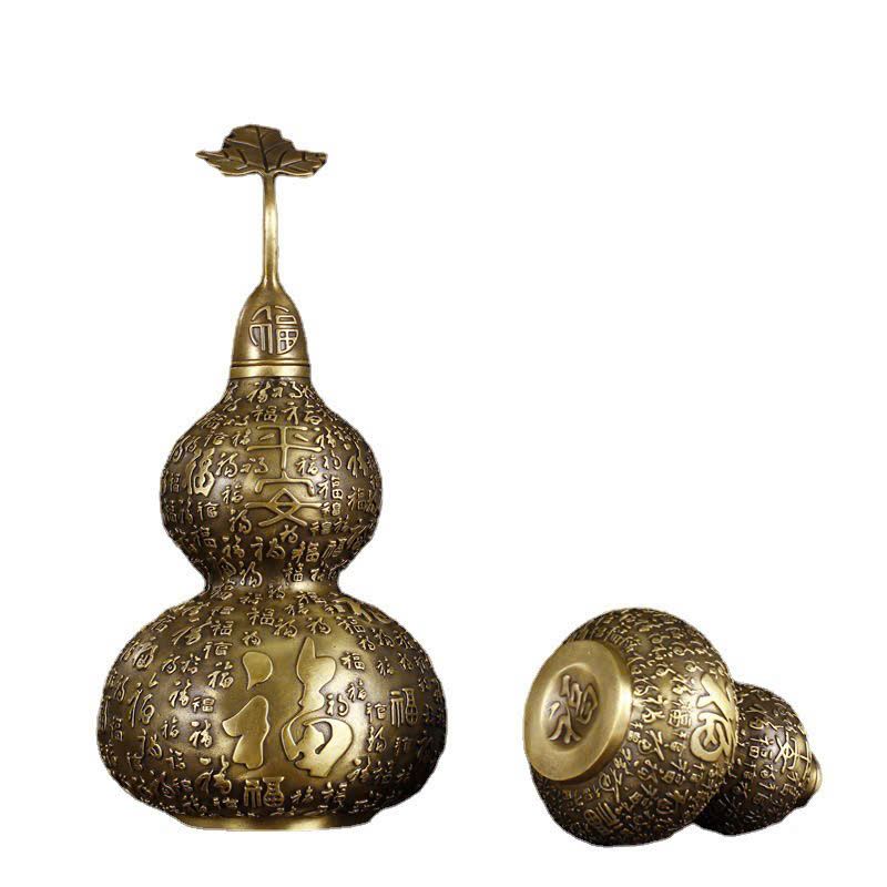  Hồ Lô Đồng Phong Thủy Chữ Phúc BKMECN-9355 