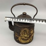  Bình đồng rồng trang trí decor BKMECN-9358 