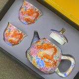  Bộ ấm chén Long ẩn men ngọc BKSTCN-9358 