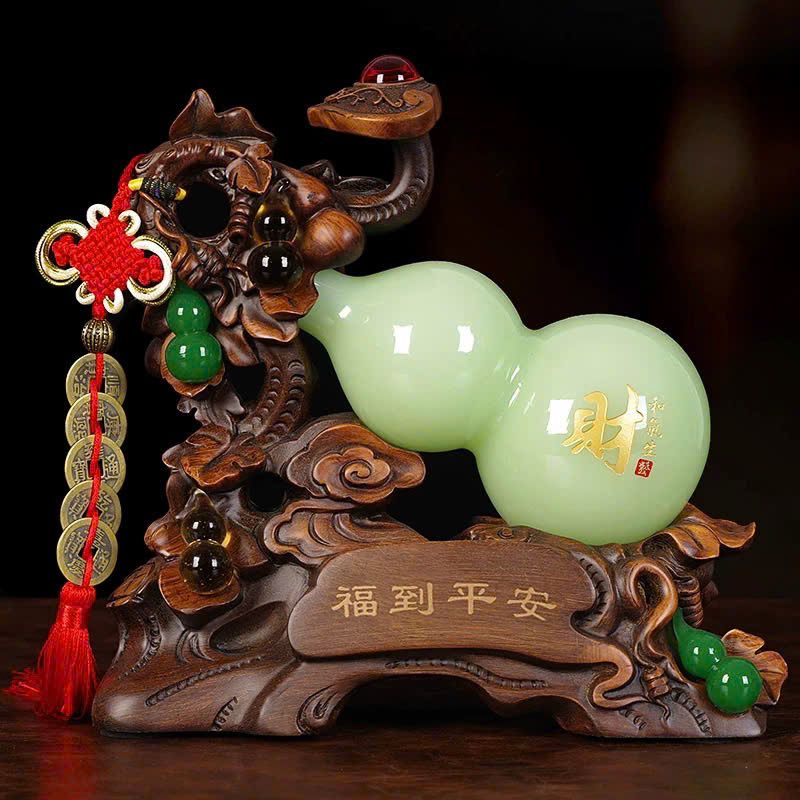  Hồ lô ngọc phong thuỷ tài lộc BKSTCN-9360 