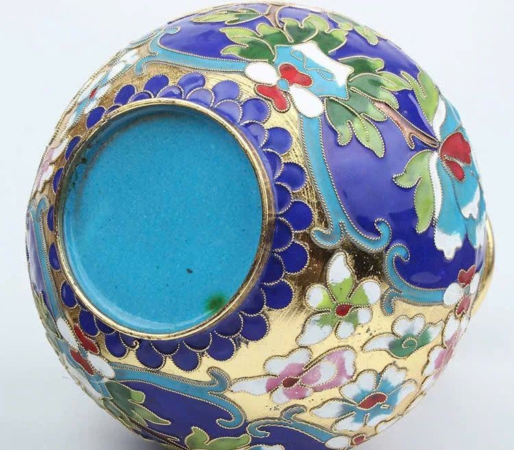  Bình đồng Pháp Lam BKMECN-9365 