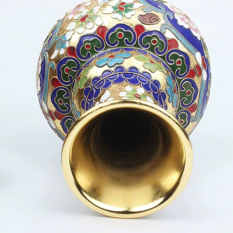  Bình đồng Pháp Lam BKMECN-9365 