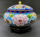  Hũ đồng pháp lam hoa văn cao cấp BKMECN-9363 