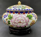  Hũ đồng pháp lam hoa văn cao cấp BKMECN-9363 