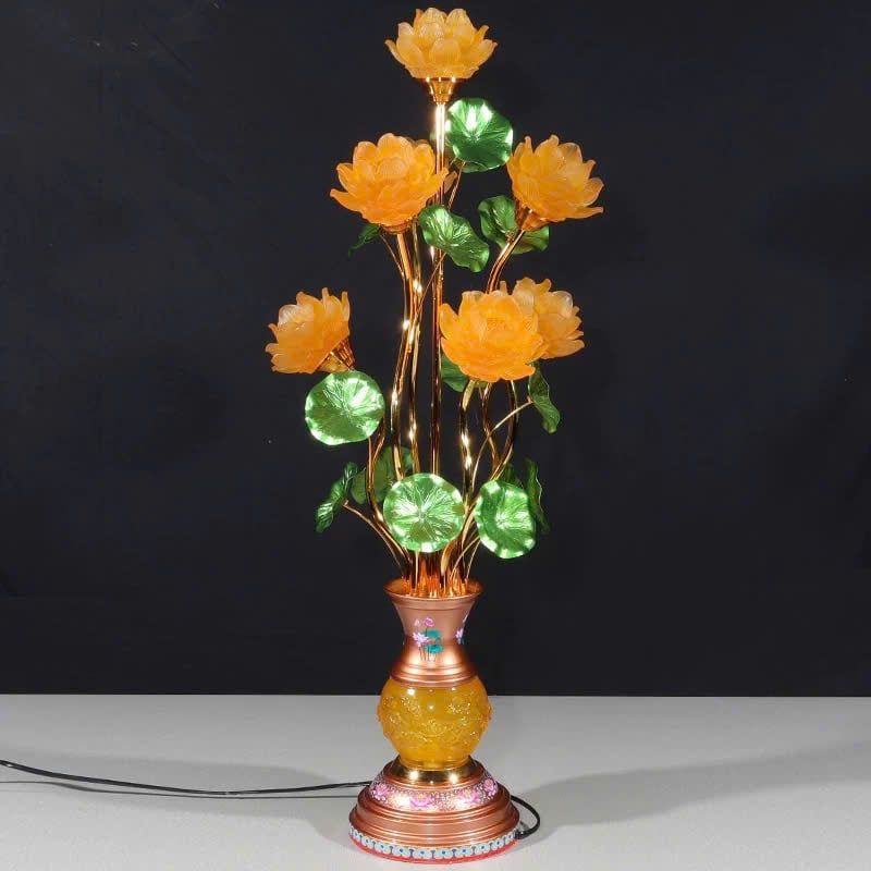  Đèn thờ lưu ly cao 84 cm BKMECN-9368 