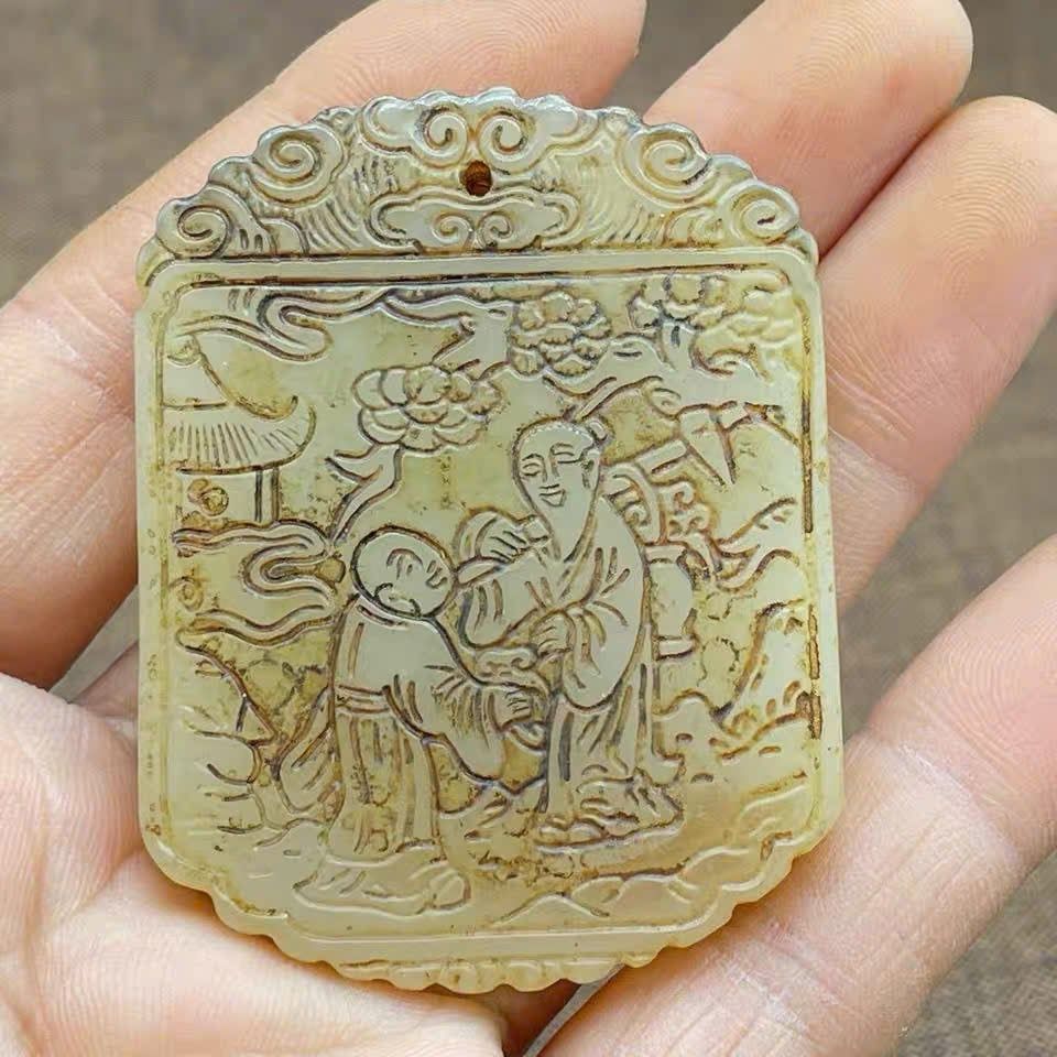  Miếng ngọc cổ sưu tầm BKSTCN-9356 