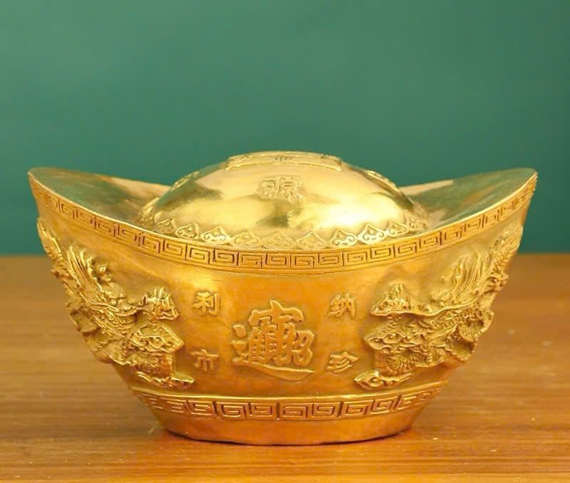  Thỏi đồng vàng tài lộc BKMECN-9267 