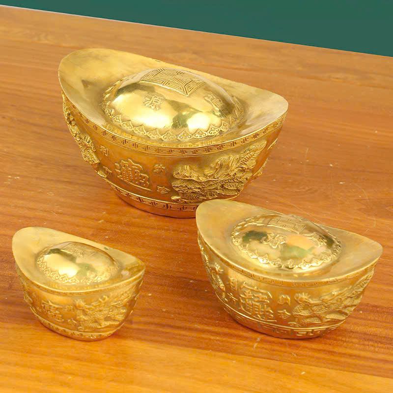  Thỏi đồng vàng tài lộc BKMECN-9267 