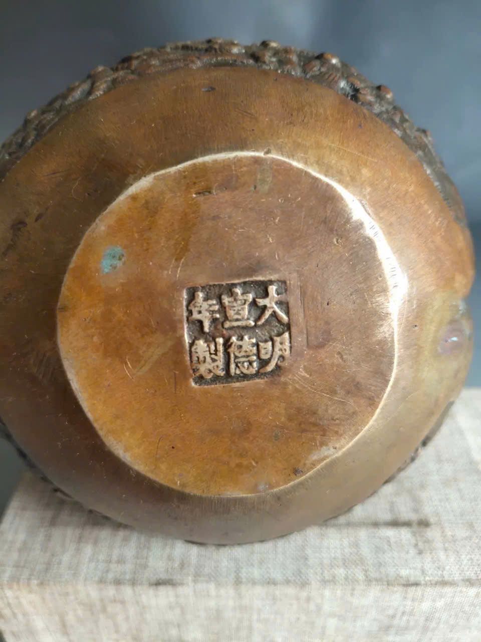  Quả đào sưu tầm đồng BKMECN-9358 