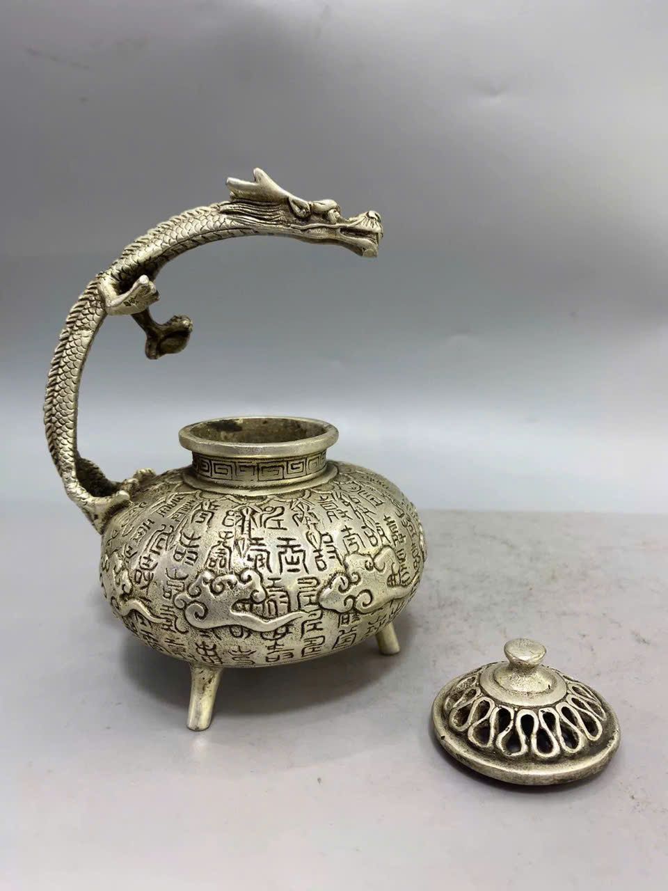  Xông trầm đồng mạ bạc BKMECN-9357 