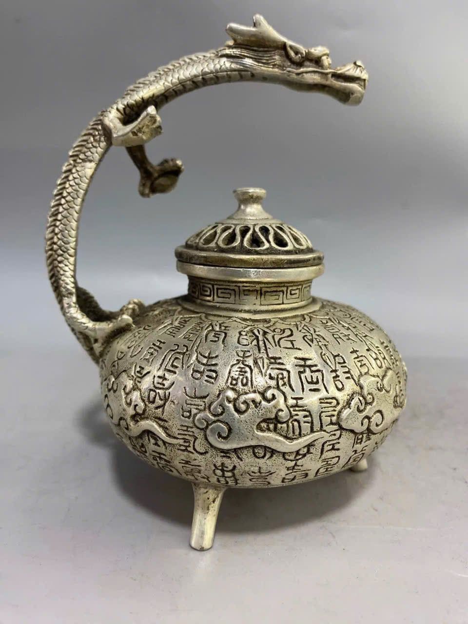  Xông trầm đồng mạ bạc BKMECN-9357 