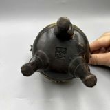  Lư hương rồng đôi mạ đồng BKMECN-9355 