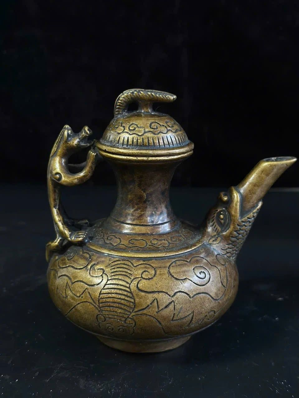  Bình trà đồng BKMECN-9359 