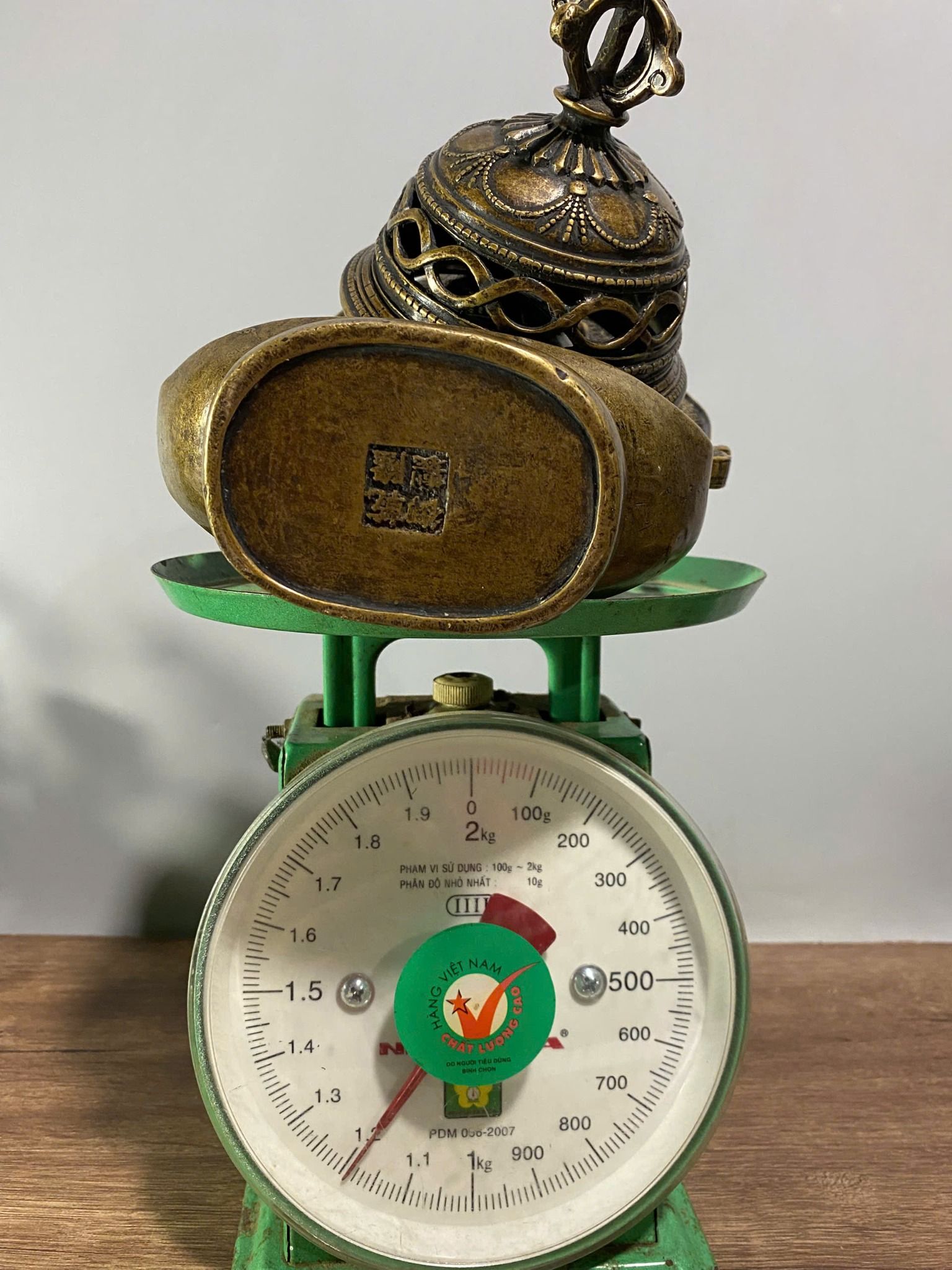  Tháp trầm voi bằng đồng BKMECN-9269 