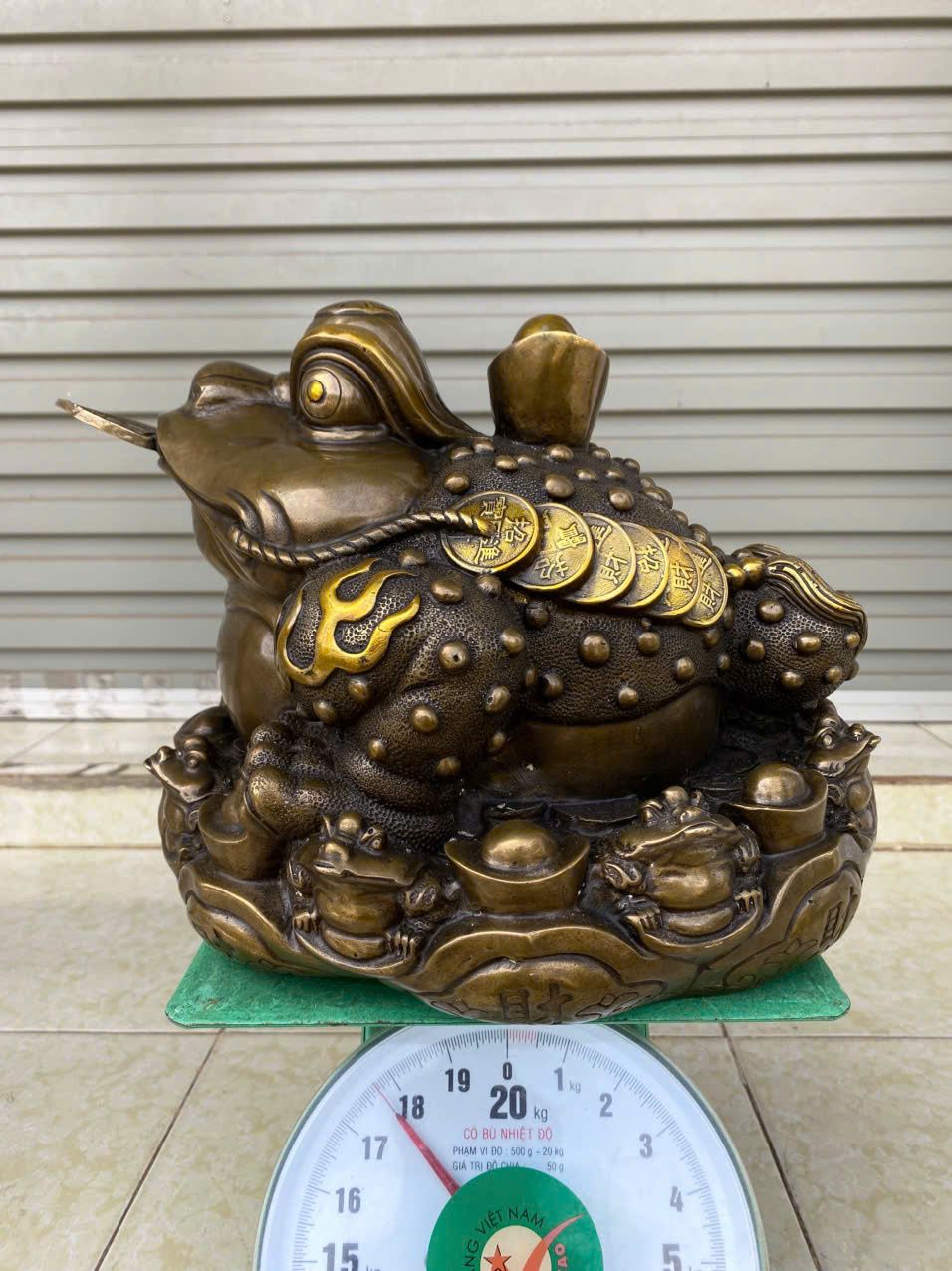  Thiềm thừ bằng đồng BKMECN-9270 