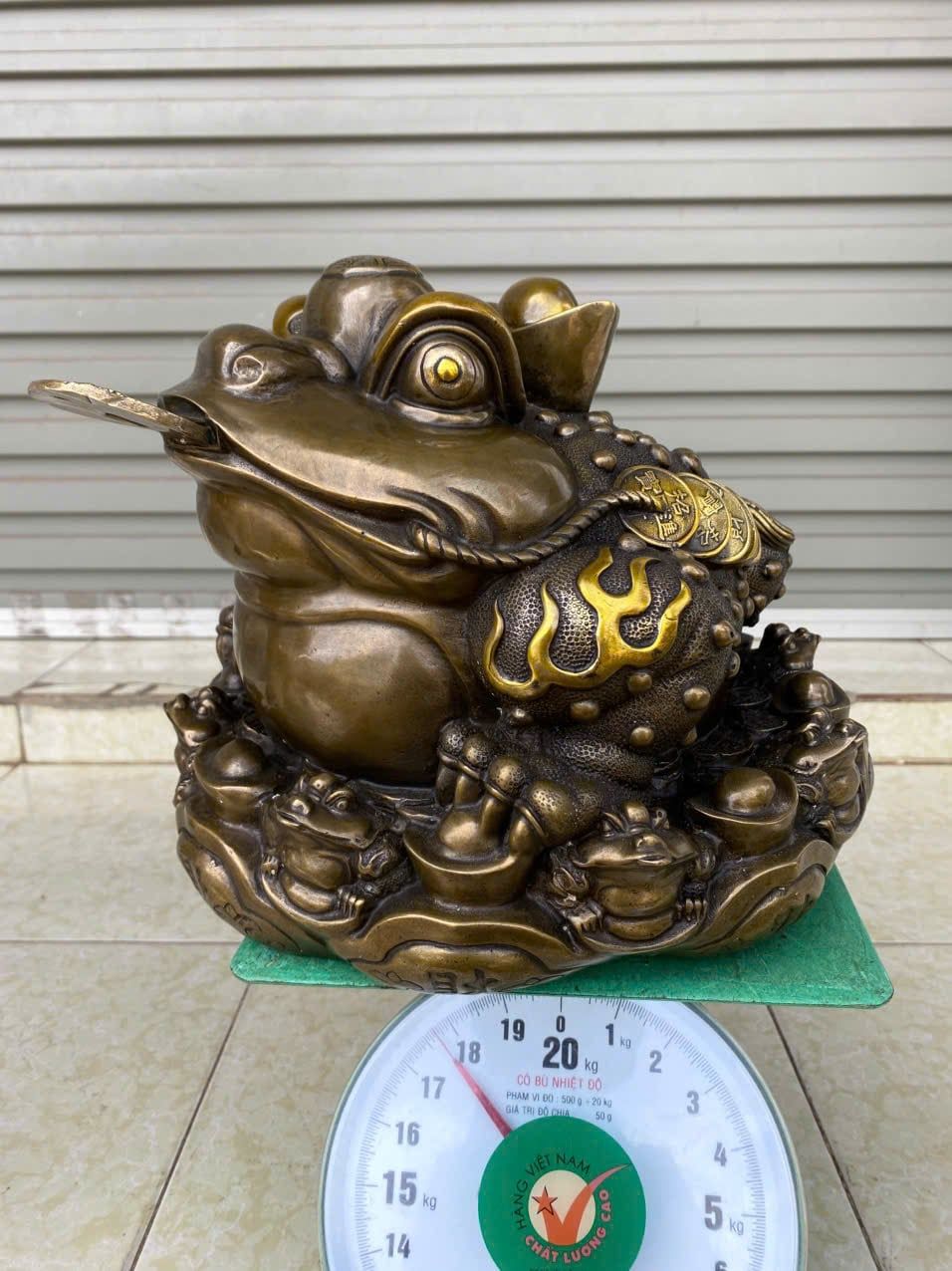  Thiềm thừ bằng đồng BKMECN-9270 