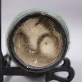  Bình gốm màu xanh họa tiết sen BKCECN-9387 