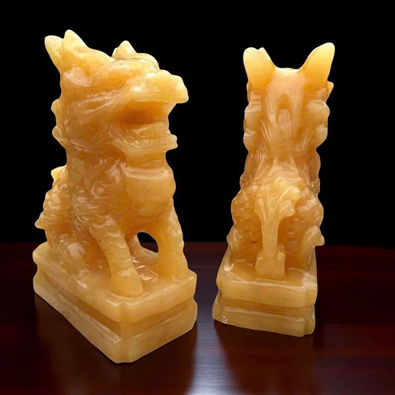  Cặp kì lân bằng ngọc hoàng long BKSTCN-9362 