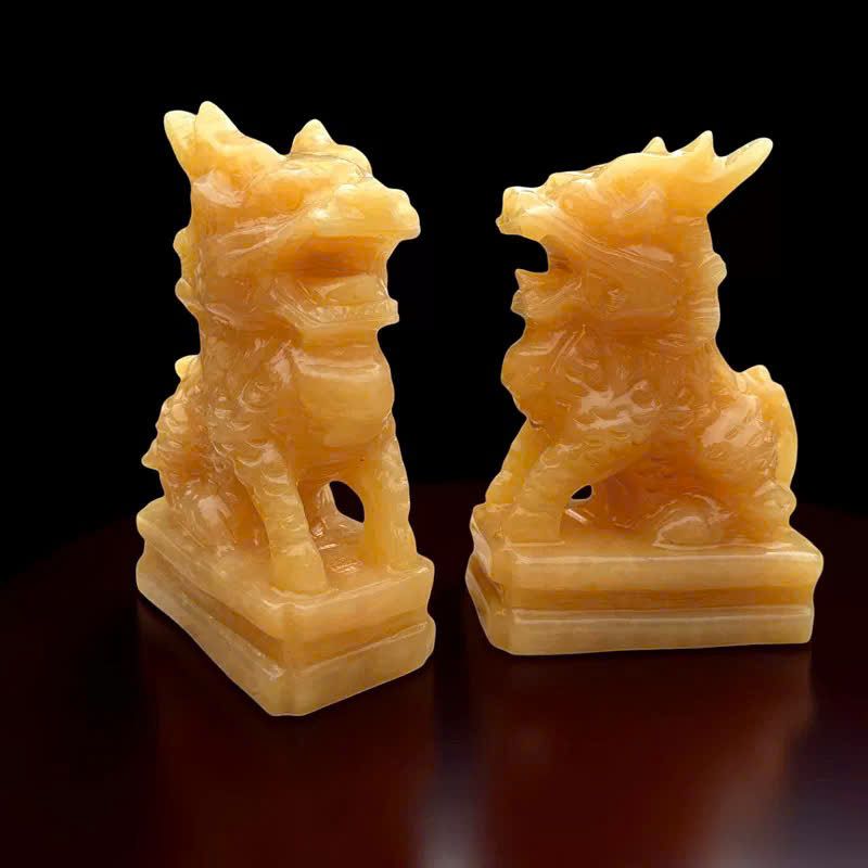  Cặp kì lân bằng ngọc hoàng long BKSTCN-9362 