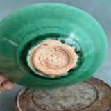  Bát gốm sưu tầm men xanh cổ BKCECN-9394 