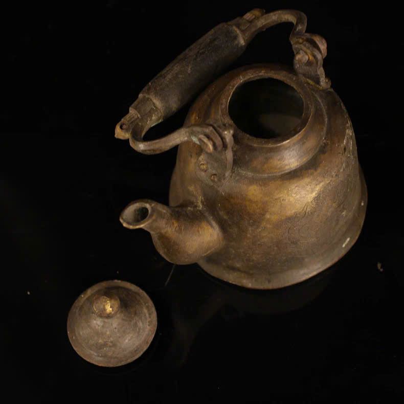  Ấm đồng cổ sưu tầm BKMECN-9265 