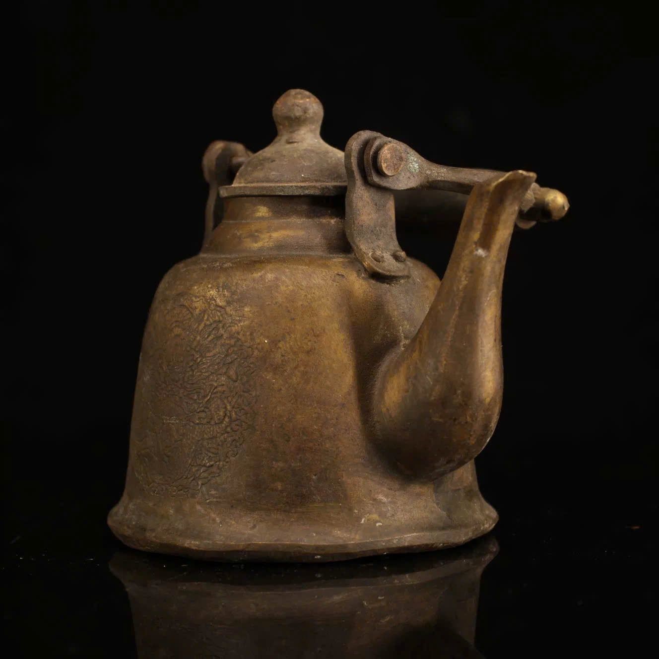  Ấm đồng cổ sưu tầm BKMECN-9265 