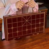  Bộ cờ tướng bằng gỗ màu vàng BKWOVN-9205 