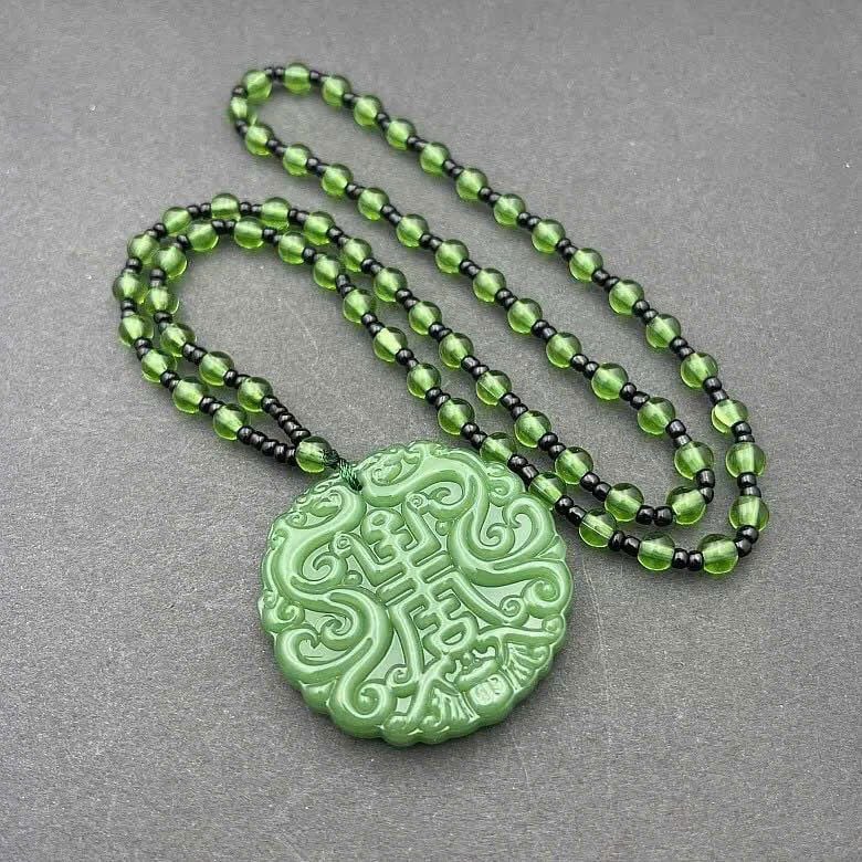  Mặt dây chuyền ngọc bích BKSTCN-9364 