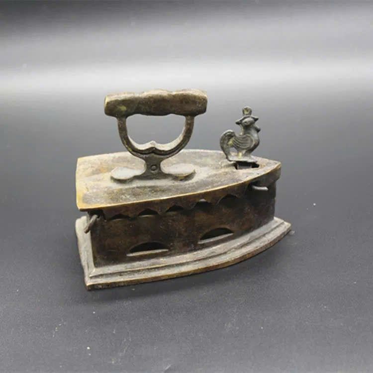  Bàn là Con Gà bằng đồng hàng xưa sưu tầm BKMECN-9271 