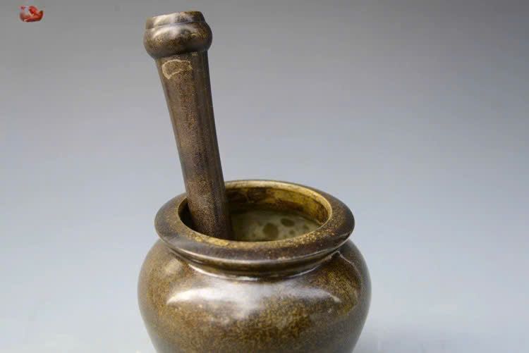  Cối giã thuốc đồng xưa sưu tầm BKMECN-9272 