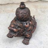  Lư Hương Long Quy Đồng Cổ Xưa đồng cũ BKMECN-9274 