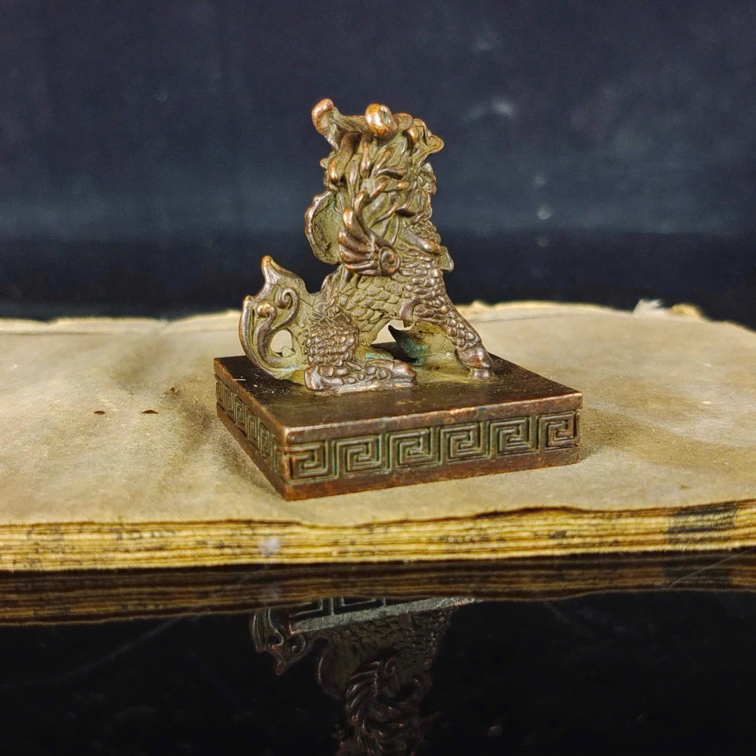  Ấn Kỳ Lân Đồng Cổ Xưa BKMECN-9277 