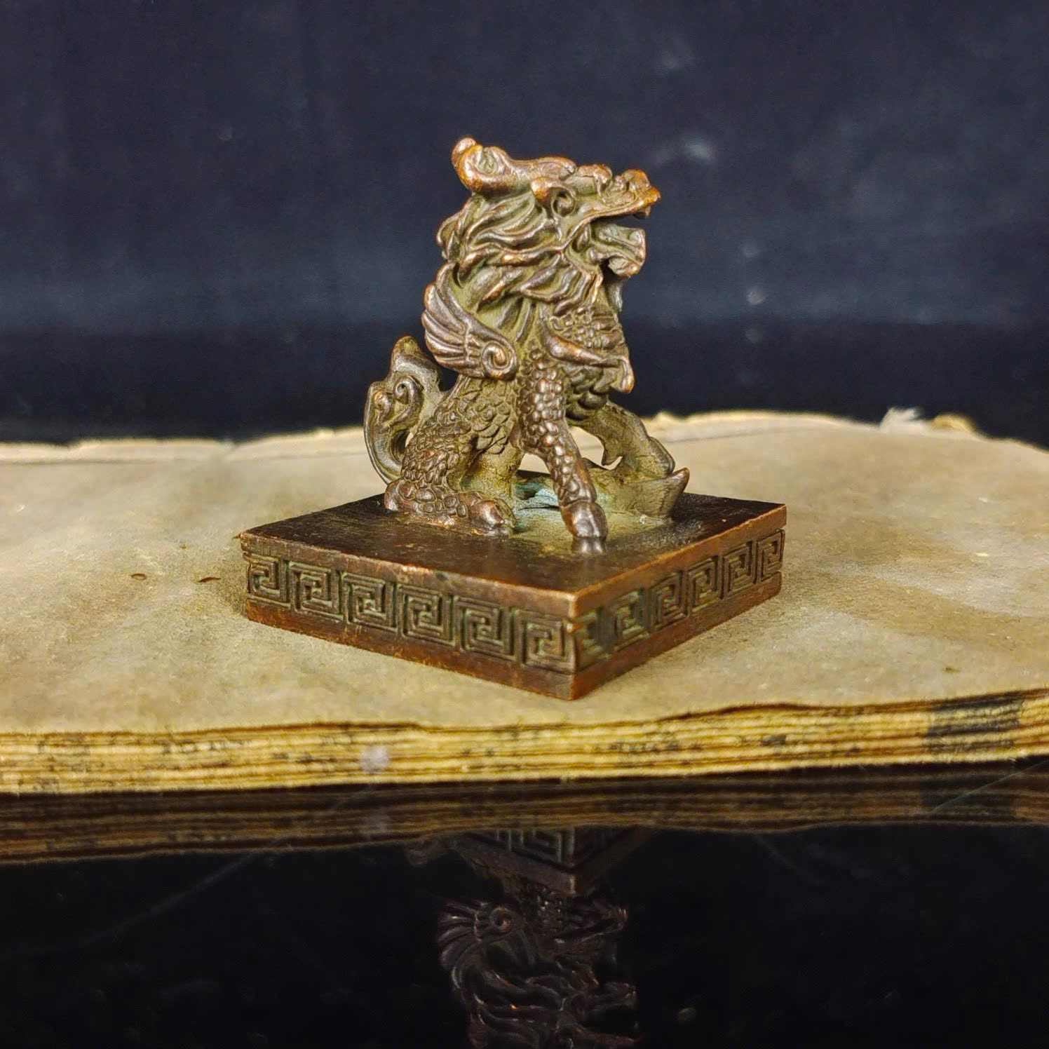  Ấn Kỳ Lân Đồng Cổ Xưa BKMECN-9277 