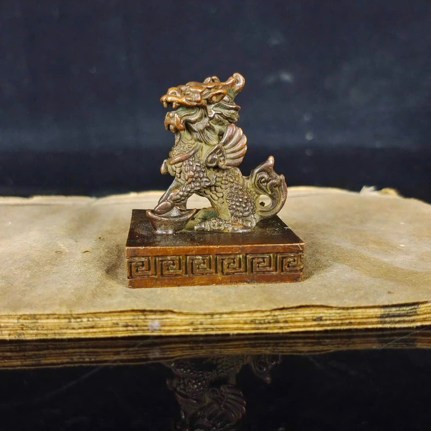  Ấn Kỳ Lân Đồng Cổ Xưa BKMECN-9277 