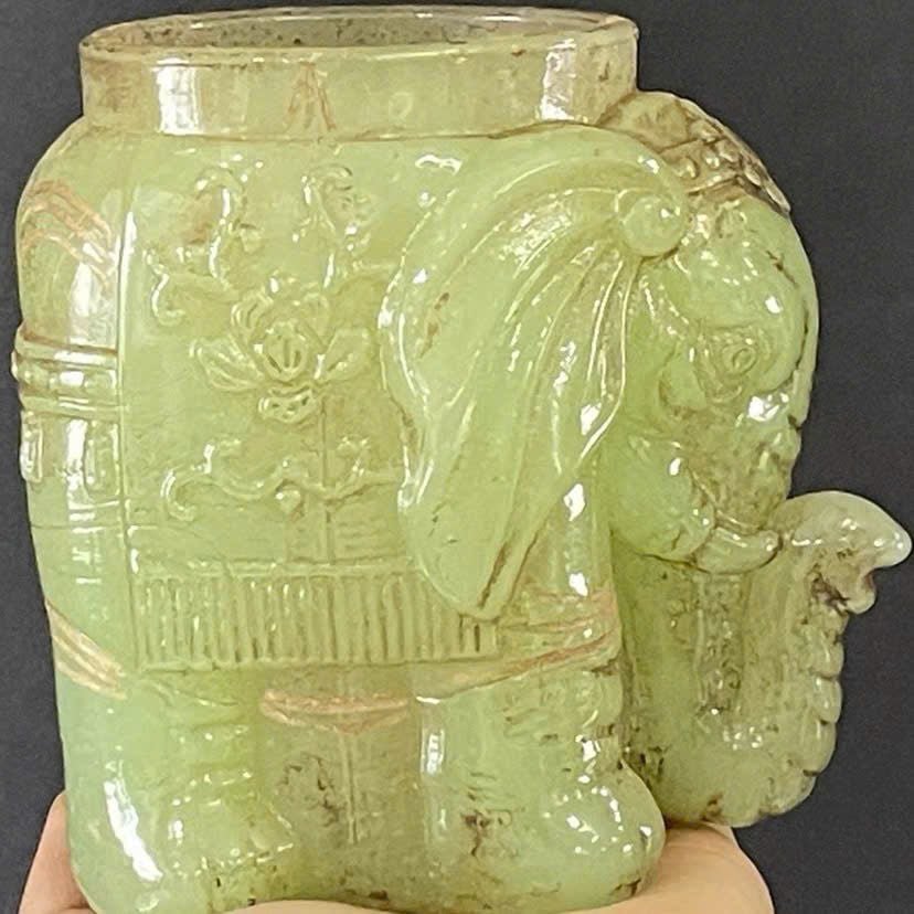  Ống Bút Ngọc nguyên Khối ngọc BKSTCN-9373 