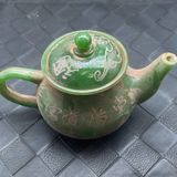  Ấm trà Ngọc Bích chữ Hán cổ BKSTCN-9375 