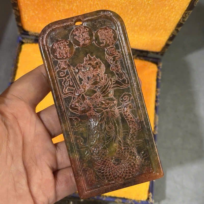  Lệnh bài ngọc bích cổ sưu tầm BKSTCN-9384 