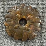  Mặt ngọc sưu tầm ngọc cũ thấu quang BKSTCN-9385 