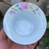  Tách trà Chim Hoa sưu tầm lành nguyên BKCECN-9385 