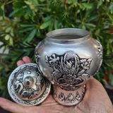  Choé bạc khắc Long Phượng BKMECN-9352 