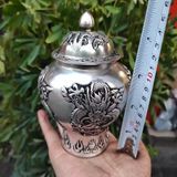  Choé bạc khắc Long Phượng BKMECN-9352 