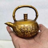  Ấm Trúc đồng cũ sưu tầm trong dân BKMECN-9356 